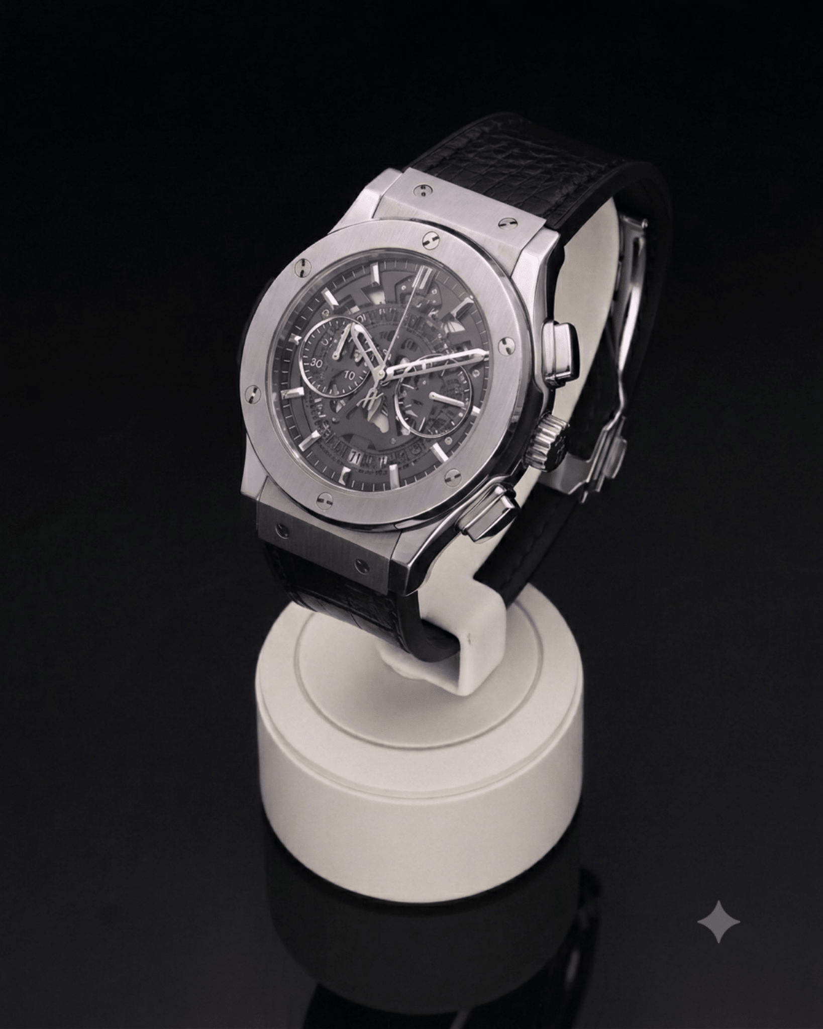 Luxury Skeleton Men's Watch with Bold Premium Classic Design - zkrmart