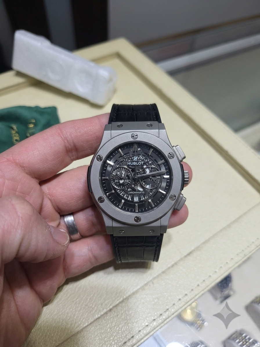 Luxury Skeleton Men's Watch – Premium Stainless Steel Chronograph Watch