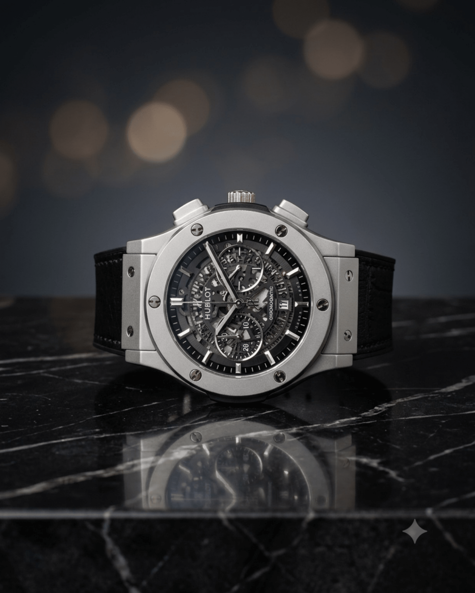 Luxury Skeleton Men's Watch with Bold Premium Classic Design - zkrmart